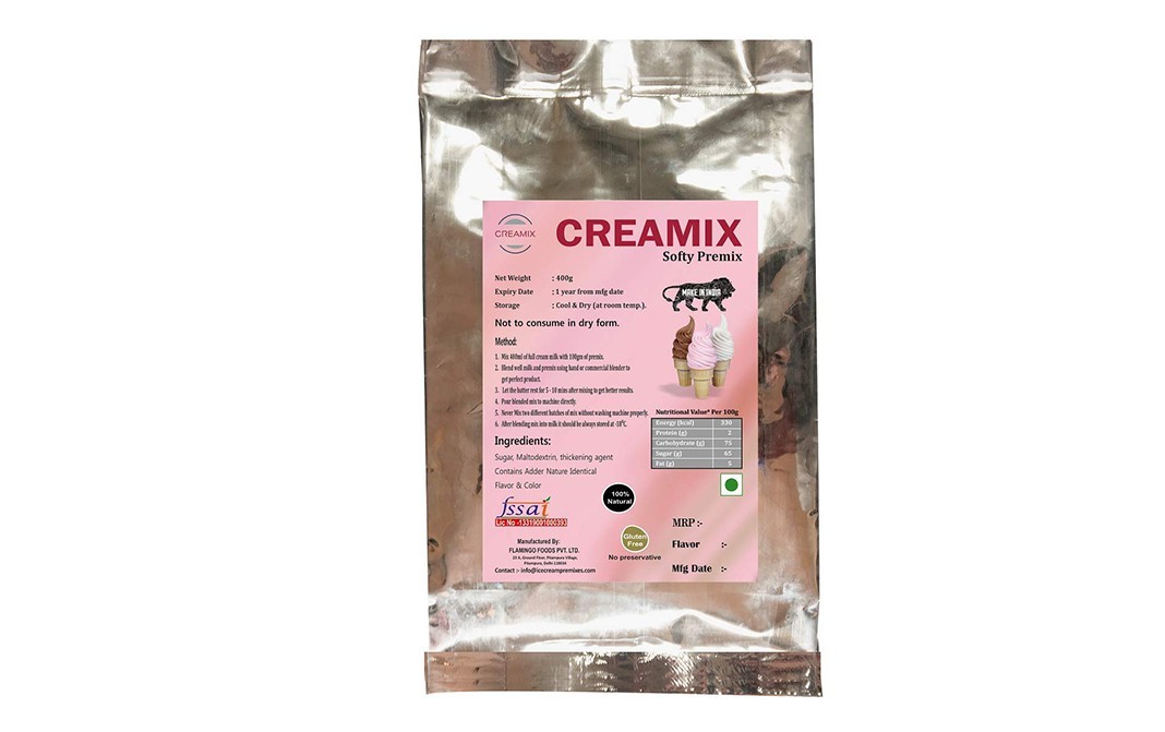 Creamix Softy Premix    Pack  400 grams